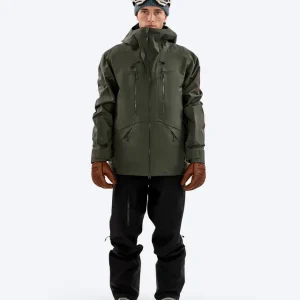 The Mountain Studio GORE-TEX EPE 3L SHELL JACKET (Zelená) - Pánská lyžařská bunda Endorphin Republic Cenový Hit