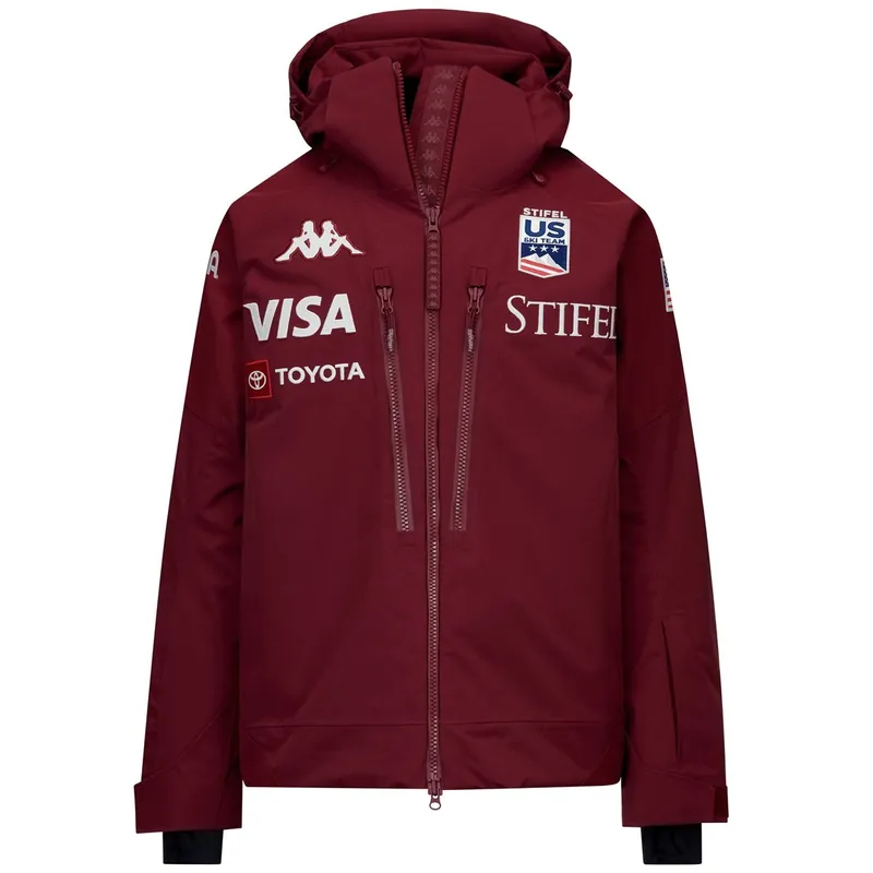 Nízká Cena Kappa 6CENTO 602C US jacket (Červená) - Pánská lyžařská bunda Endorphin Republic