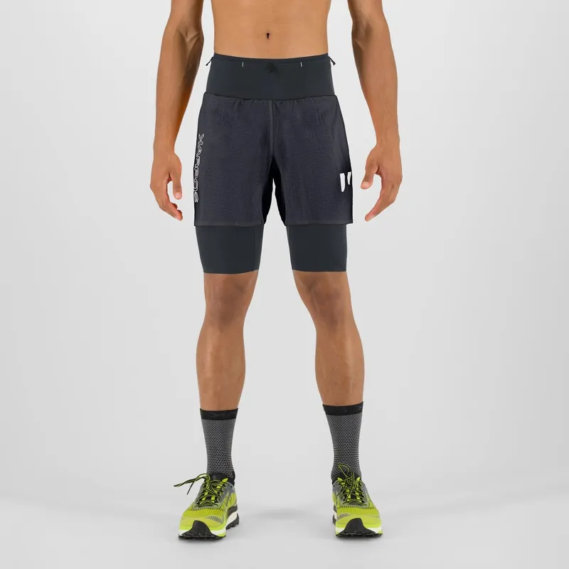 Novinka Karpos LAVAREDO ULTRA SHORTS (Tmavě červená) - Pánské kraťasy Endorphin Republic