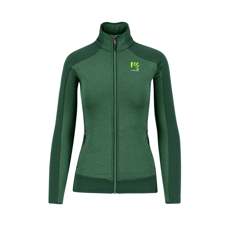Cenová Bomba Karpos ODLE W FLEECE (Zelená) - Dámská fleecová mikina Endorphin Republic