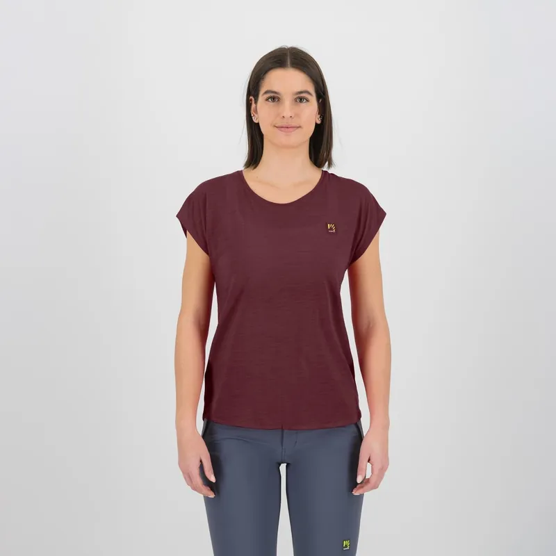 Kup Teď Karpos TAIOLE MERINO W T-SHIRT - Dámské triko Endorphin Republic