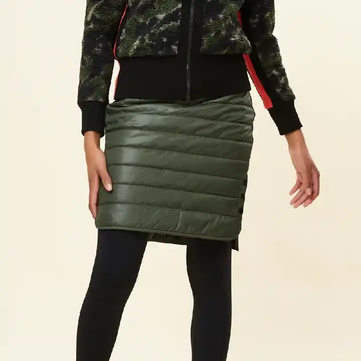 Krimson Klover Edge Skirt (Černá) - Zateplená sukně Endorphin Republic Akční Nabídka