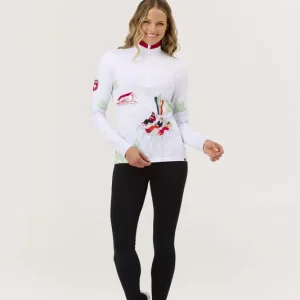 Nejlepší Volba Krimson Klover Sunbather Top (Bílá) - Dámská základní vrstva Endorphin Republic