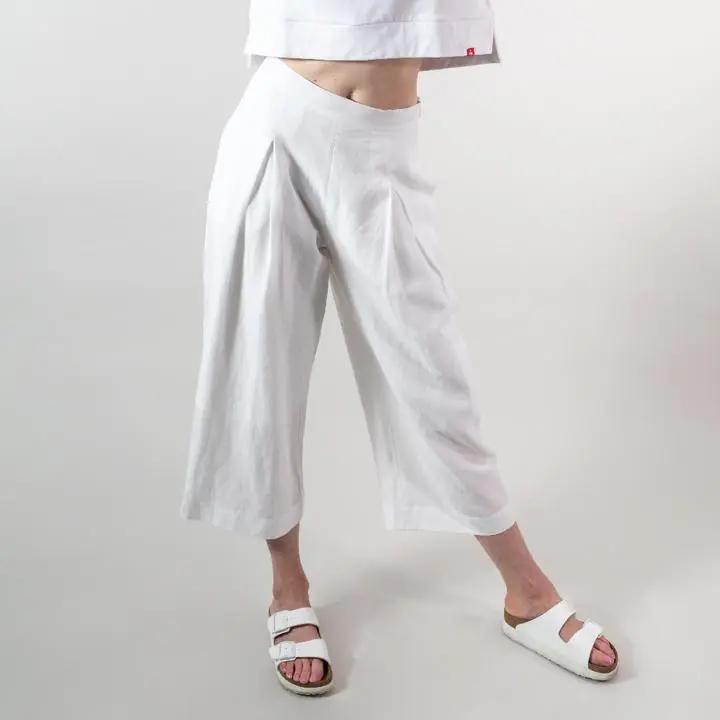 Nízká Cena Krimson Klover Sunset Pant (Bílá) - dámské kalhoty Endorphin Republic