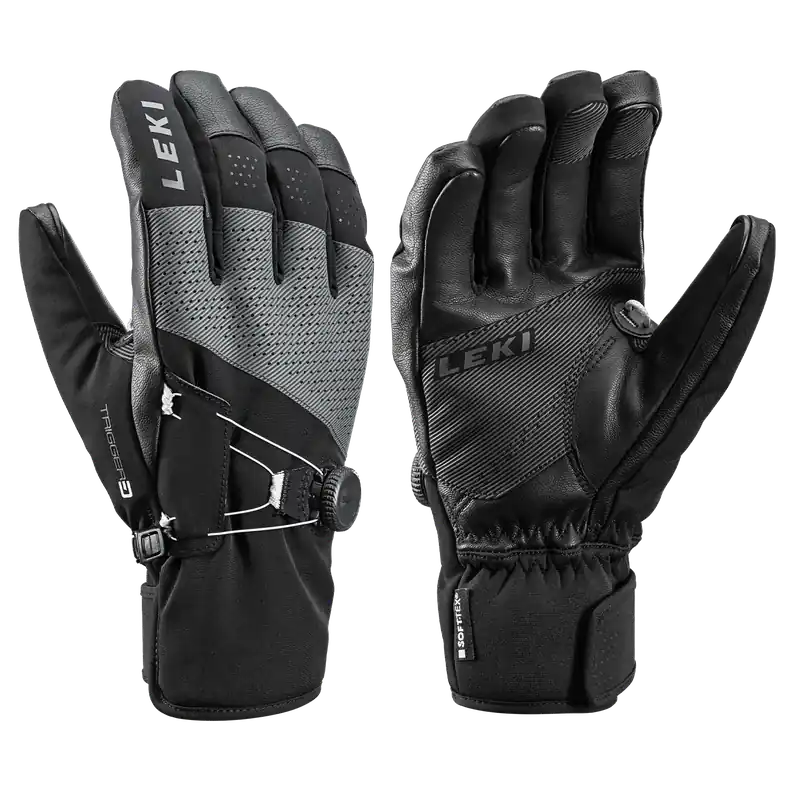 Akční Cena Leki Performance Tune 3D Boa® (Černá) - Sjezdové rukavice Endorphin Republic