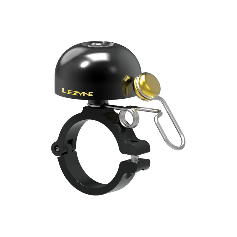 Lezyne CLASSIC BRASS BELL- HM (Černá) - Zvonek na kolo Endorphin Republic Tovární Cena