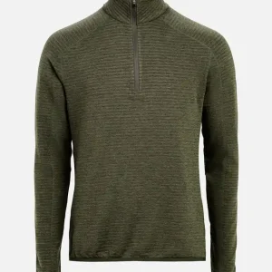 Nejprodávanější The Mountain Studio LIGHT TECH FLEECE HALF ZIP (Zelená) - Pánská mikina Endorphin Republic