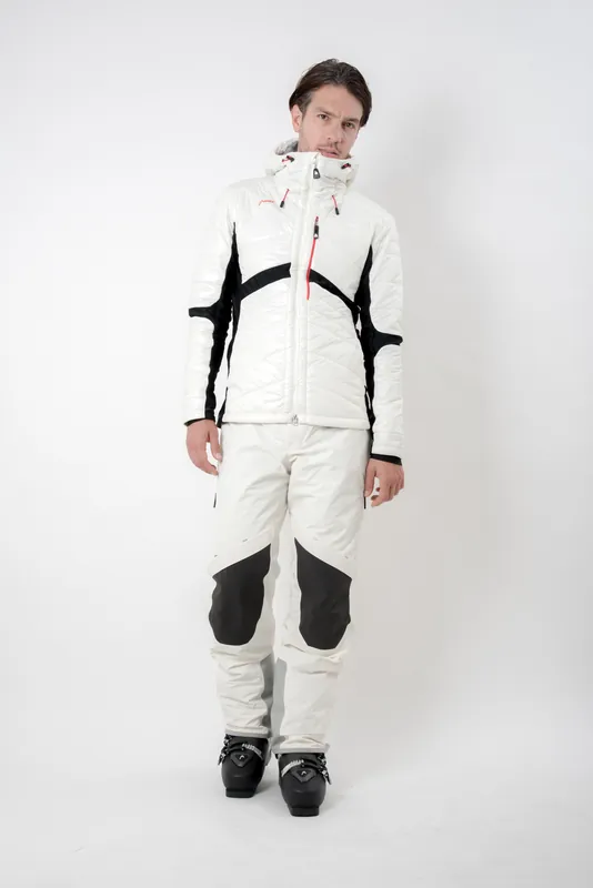 Phenix Alpine Interlock Hoody (Bílá) - Lehká péřová bunda s kapucí Endorphin Republic Akční Nabídka