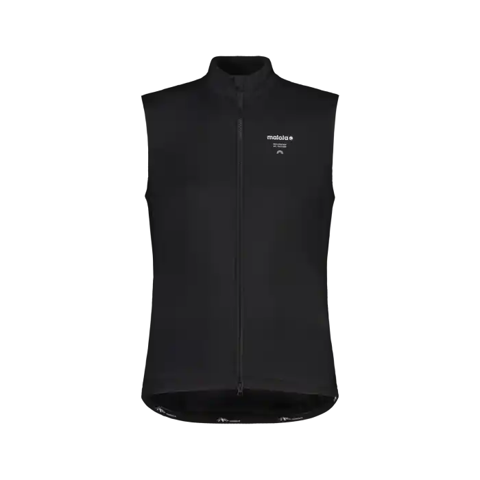 Koupit Online Maloja MaxlM. Vest (Černá) - Pánská cyklistická vesta Endorphin Republic