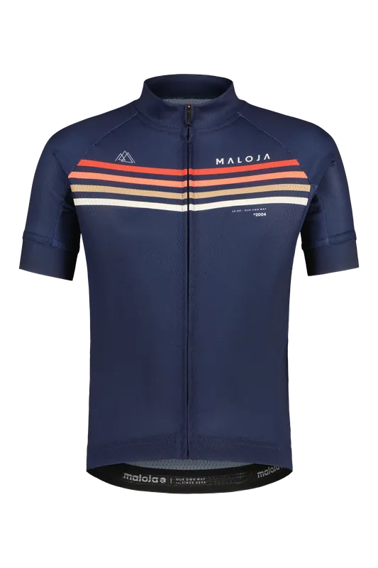 Rychlé Dodání Maloja OrmaretB. (Modrá) - Dětský cyklistický dres Endorphin Republic