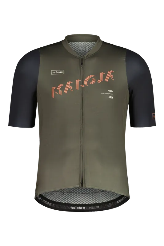 Ověřený Maloja PlassaM. 1/2 - Pánský cyklistický dres Endorphin Republic