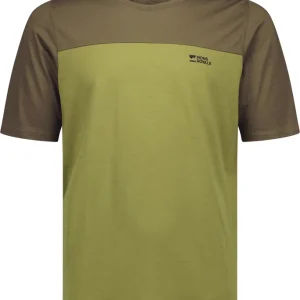 Mons Royale Diversion Merino Bike Jersey Short Sleeve (Olivová) - Pánské cyklistické triko Endorphin Republic Ihned K Objednání