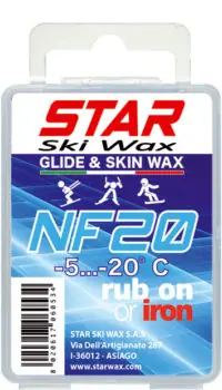Bezpečná Platba Star Ski Wax NF20 -5/-20 °C - Voskový blok Endorphin Republic