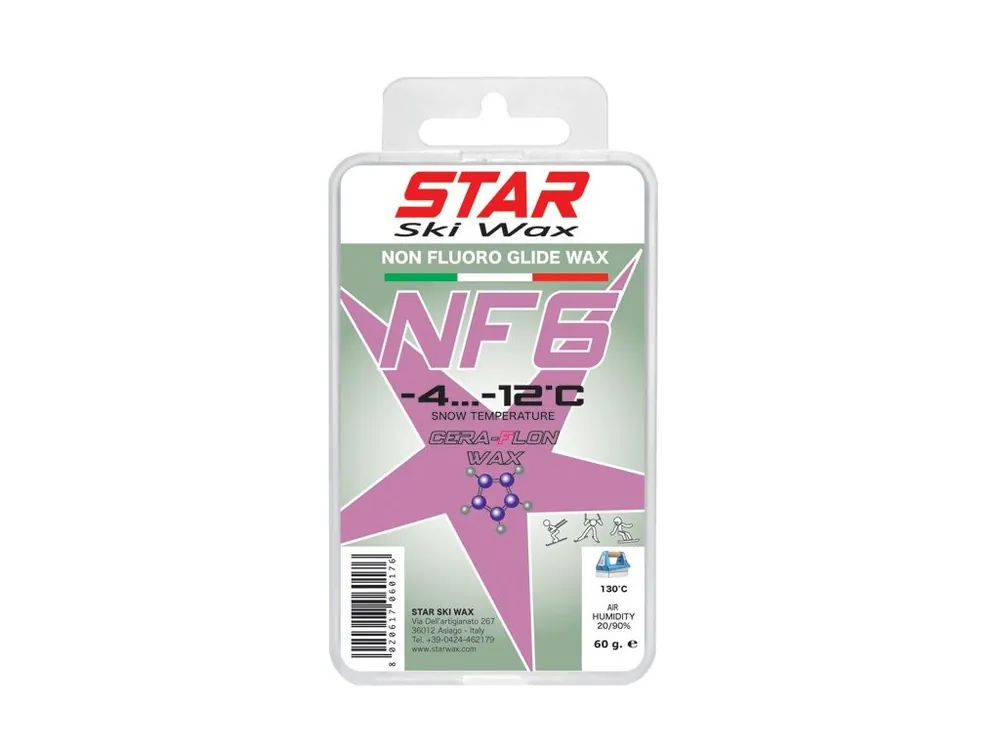 Cenová Bomba Star Ski Wax NF6 Cera Flon wax 60g - Vosky bez obsahu fluoru Endorphin Republic