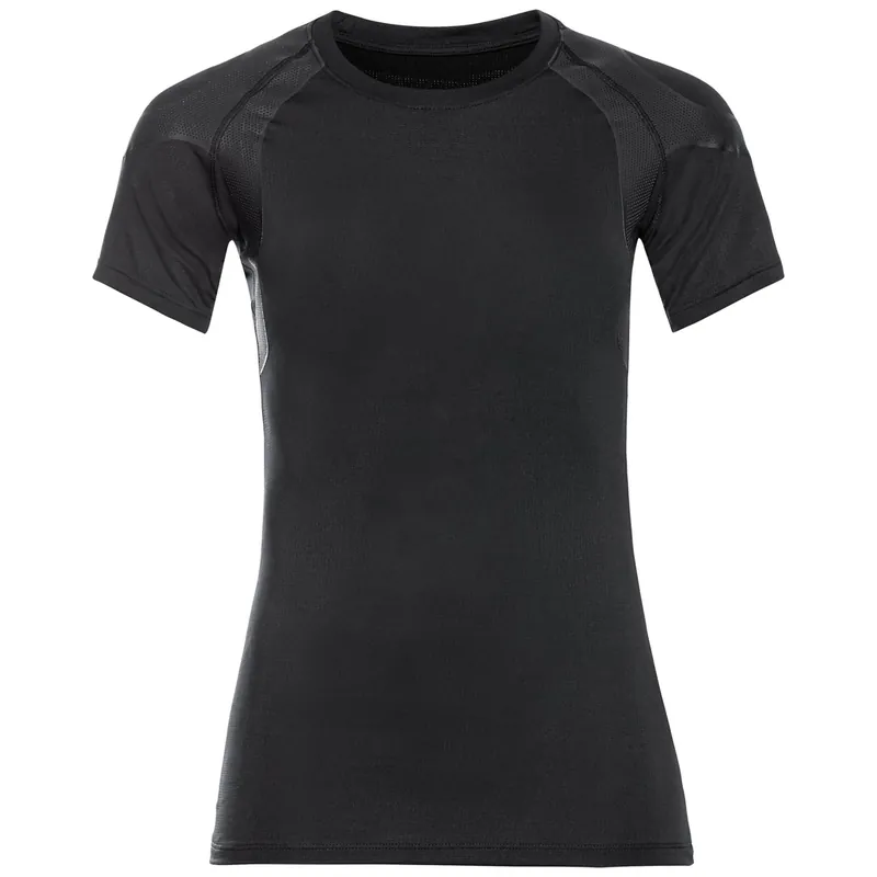 Kup Teď Odlo T-shirt crew neck s/s ACTIVE SPINE (Černá) - Dámské běžecké triko Endorphin Republic