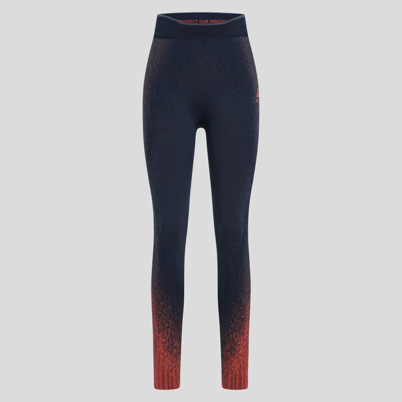 Odlo BL BOTTOM long PERFORMANCE WARM BLACKCOMB (Purpurová) - Dámské termo prádlo Endorphin Republic Značkový
