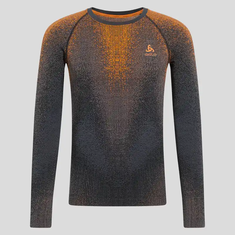 Nejlepší Cena Odlo BL TOP crew neck l/s PERFORMANCE WARM BLACKCOMB (Fialová) - Pánské termoprádlo Endorphin Republic