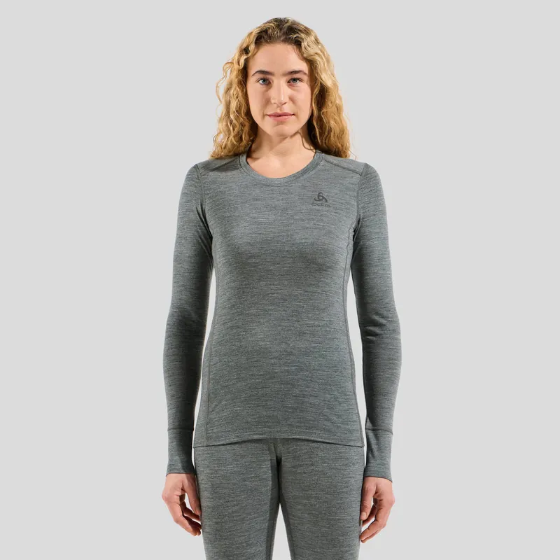 Odlo BL TOP crew neck l/s MERINO 200 (Šedá) - Dámské termo prádlo Endorphin Republic Sleva