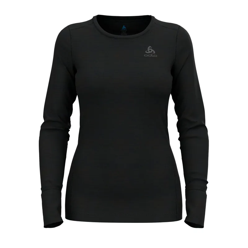 Odlo BL TOP crew neck l/s MERINO 200 (Černá) - Dámské termo prádlo Endorphin Republic Výhodná Nabídka