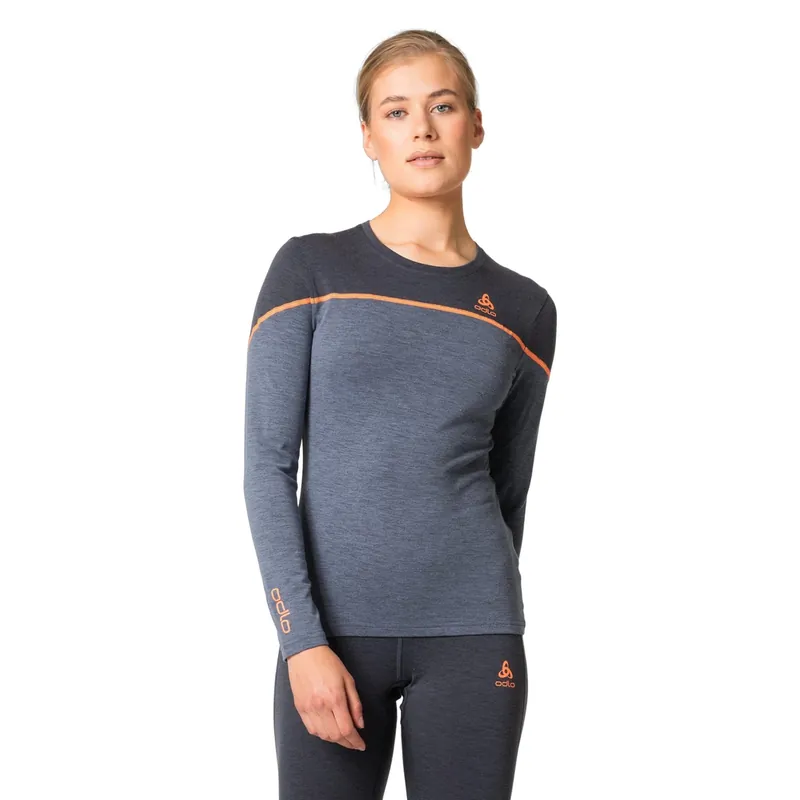 Odlo BL TOP crew neck l/s REVELSTOKE PW 150 - Dámské funkční triko Endorphin Republic Novinka