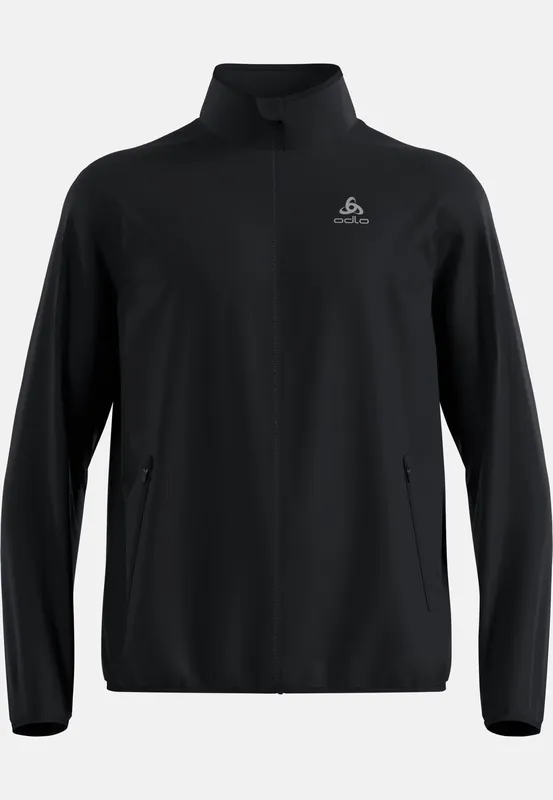 Zlevněný Odlo Jacket ESSENTIAL LIGHT (Černá) - Pánská běžecká bunda Endorphin Republic