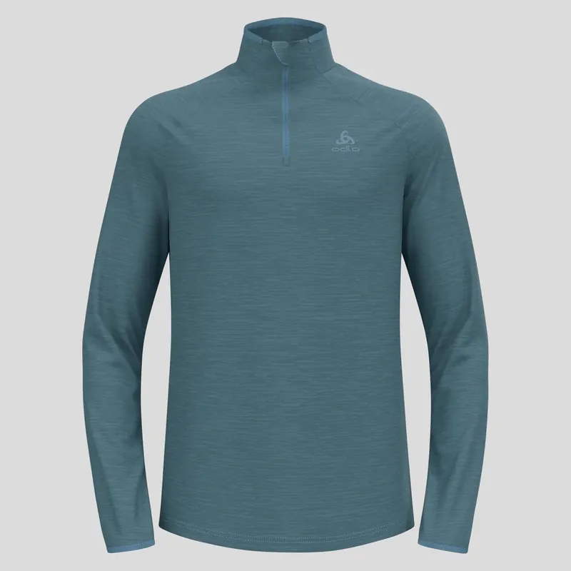 Odlo Mid layer 1/2 zip ESSENTIAL THERMAL (Modrá) - Pánská mikina s 1/2 zipem Endorphin Republic Omezená Nabídka