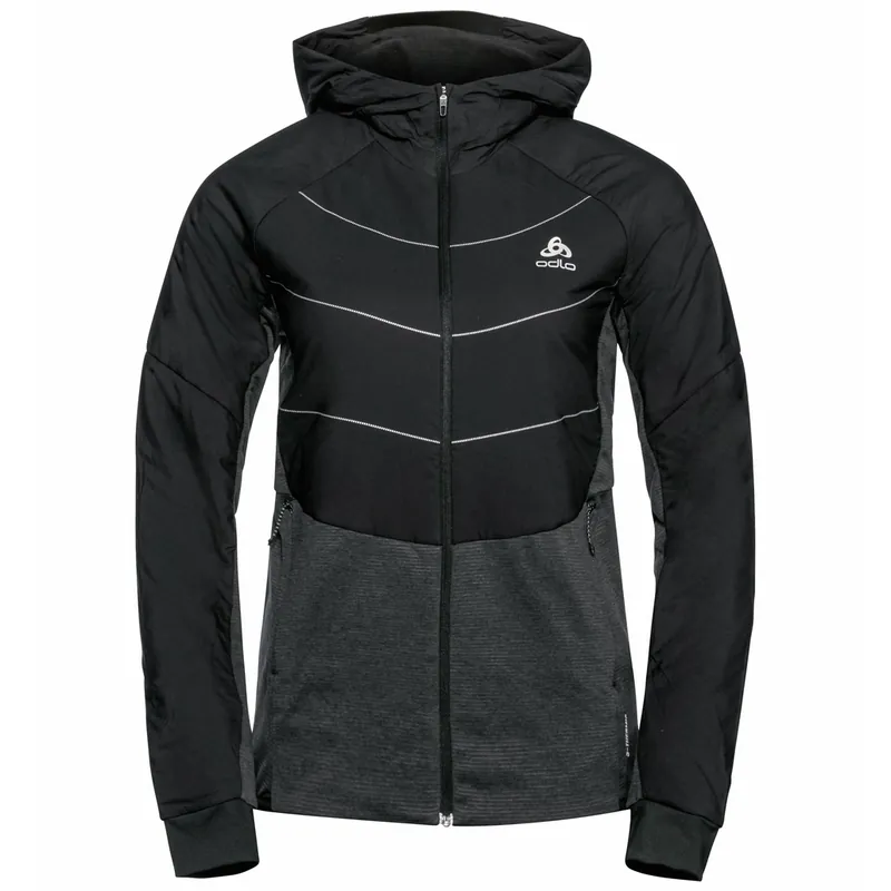 Nová Kolekce Odlo RUN EASY S-THERMIC (Černá) - Dámská běžecká bunda Endorphin Republic