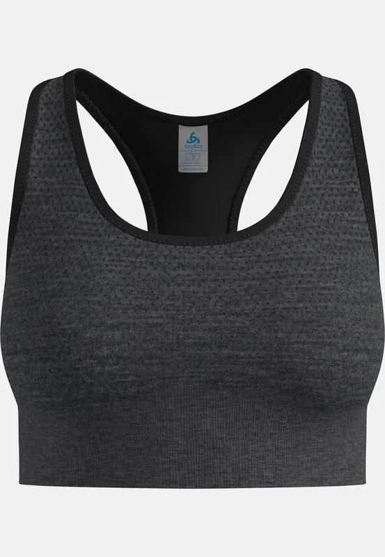 Přímo Od Výrobce Odlo SEAMLESS MEDIUM - PADDED Sport bra (Černá) - Dámská podprsenka Endorphin Republic