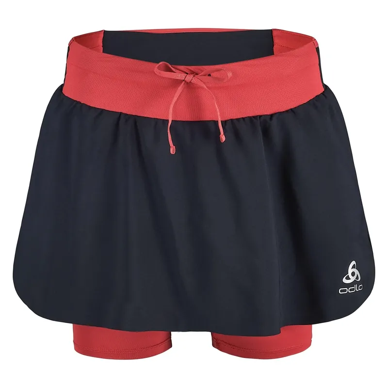 Omezená Nabídka Odlo Skirt X-ALP (Černá) - Dámská běžecká sukně Endorphin Republic