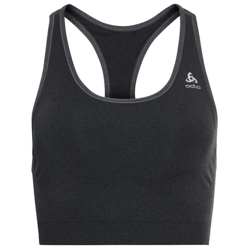 Nová Kolekce Odlo Sport bra SEAMLESS MEDIUM CERAMICOOL (Černá) - Dámská sportovní podprsenka Endorphin Republic