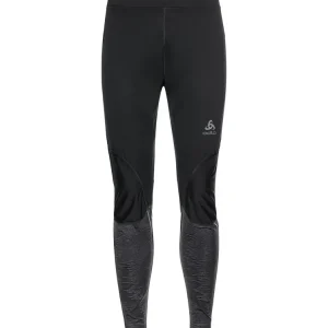 Expresní Doručení Odlo ZEROWEIGHT WARM REFLECTIVE (Černá) - Pánské zimní běžecké kalhoty Endorphin Republic