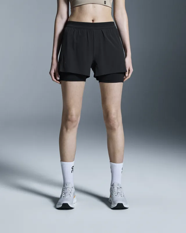 Ihned K Objednání ON 3" Performance 2/1 Shorts (Černá) - Dámské kraťasy Endorphin Republic