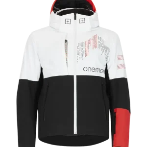Kup Teď OneMore 101 - INSULATED SKI JACKET PRINTED OLIMPIC (Bílá) - Pánská lyžařská bunda Endorphin Republic