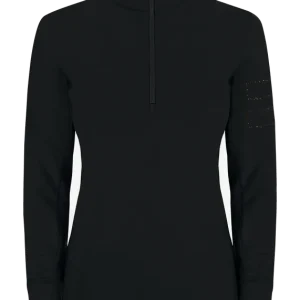 OneMore 631 - TURTLENECK WITH HALF ZIP (Černá) - Dámská mikina Endorphin Republic Koupit Online