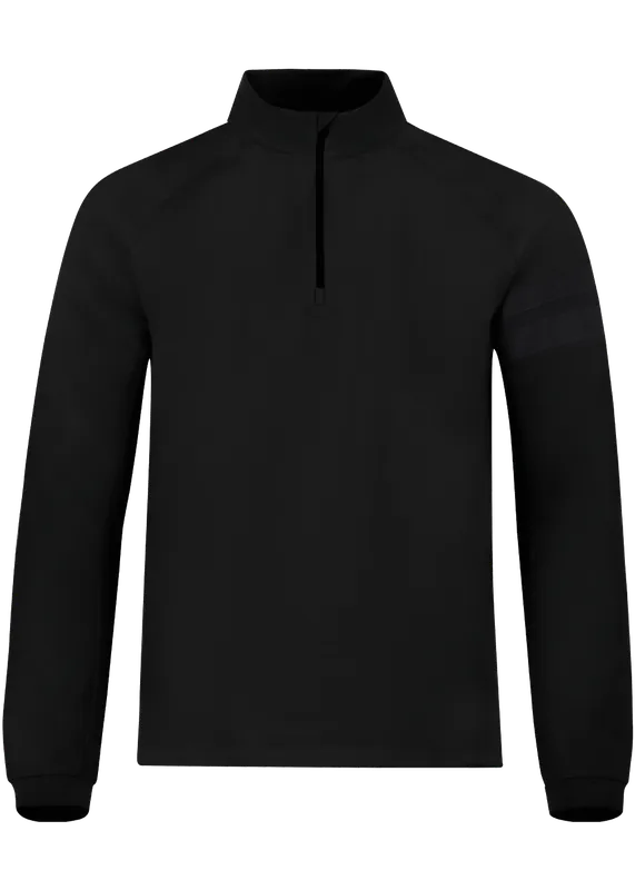 Novinka OneMore 631 - TURTLENECK WITH HALF ZIP (Černá) - Pánská mikina Endorphin Republic