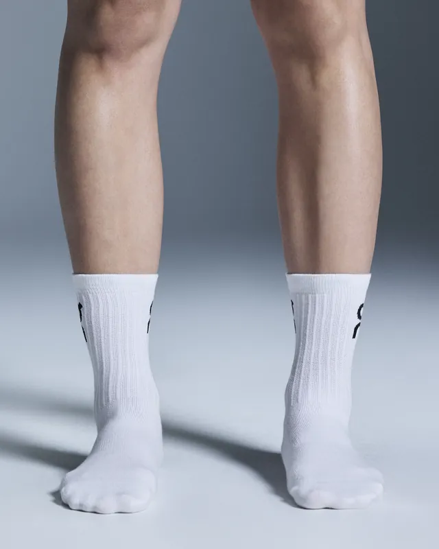 ON Logo Sock High 3P (Bílá) - Ponožky Endorphin Republic Nejprodávanější