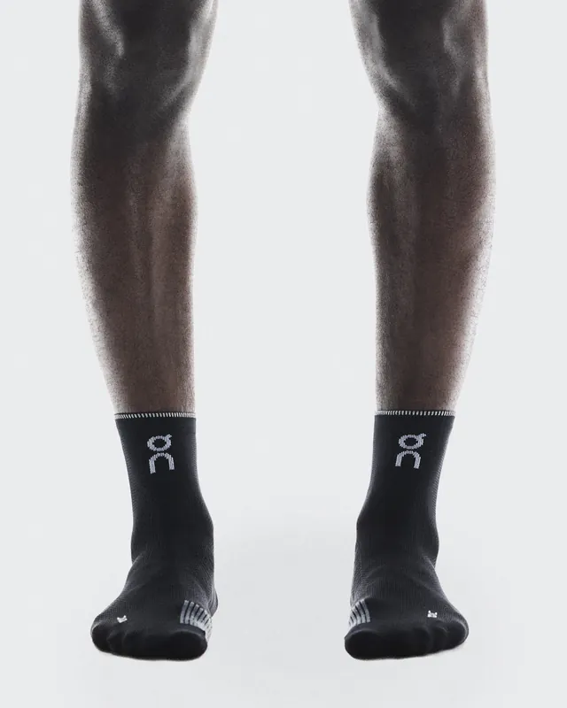 Cenový Hit ON Performance Run Sock Mid (Černá) - Běžecké ponožky Endorphin Republic
