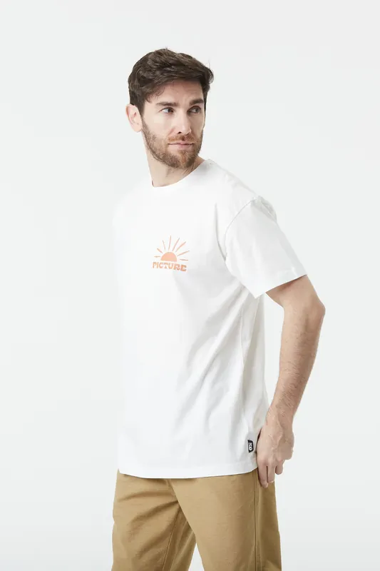 Nejlepší Cena PICTURE Endako Tee (Bílá) - Pánské triko Endorphin Republic