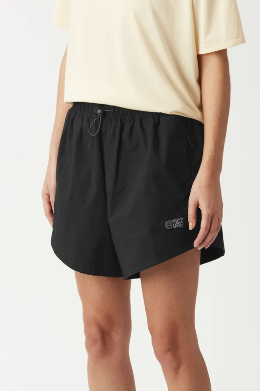 Originální PICTURE Oslon Tech Shorts (Černá) - Dámské kraťasy Endorphin Republic