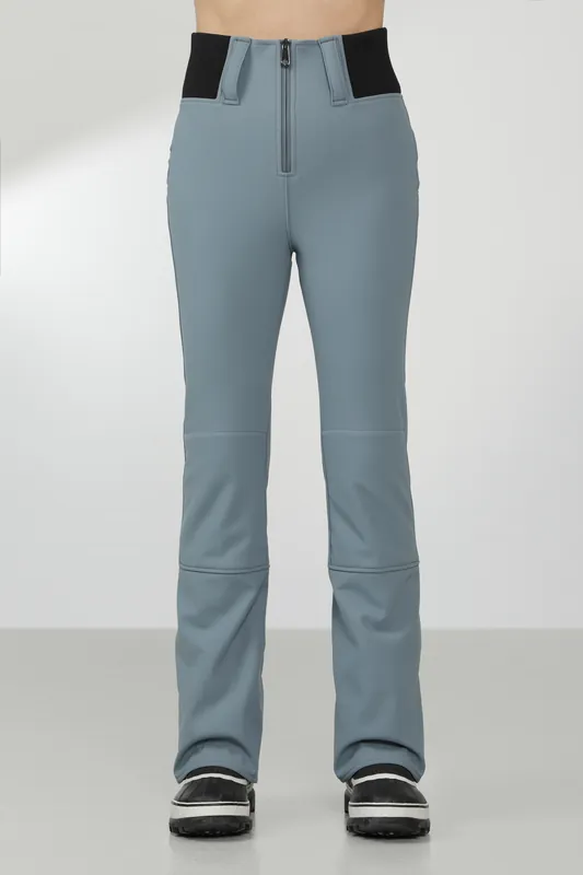 Nízká Cena Poivre Blanc Softshell Pants (Šedá) - Dámské softshellové kalhoty Endorphin Republic