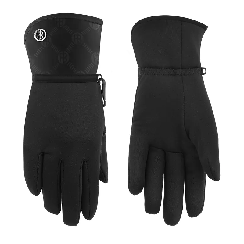 Dokud Zásoby Vydrží Poivre Blanc Stretch Fleece Gloves (Černá) - Dámské flísové rukavice Endorphin Republic