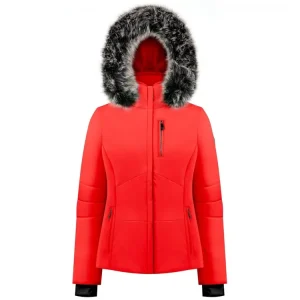 Nakupujte Hned Poivre Blanc Stretch Ski Jacket (Červená) - Dámská lyžařská bunda Endorphin Republic