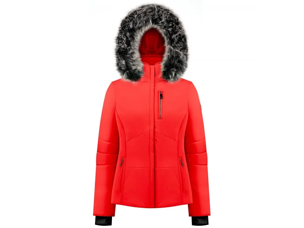 Nakupujte Hned Poivre Blanc Stretch Ski Jacket (Červená) - Dámská lyžařská bunda Endorphin Republic