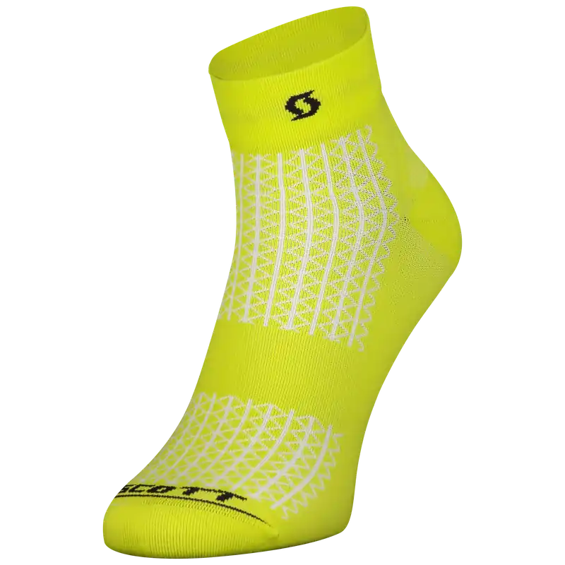 Super Cena SCOTT Sock Performance Quarter (Žlutá) - Běžecké ponožky Endorphin Republic