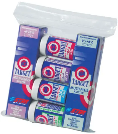 Nejprodávanější Star Ski Wax Pro Kit - Sada čtyř pevných stoupacích vosků Endorphin Republic