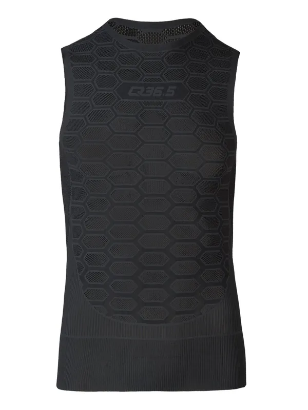 Vrácení Zdarma Q36.5 Base Layer 1 Sleeveless (Černá) - Cyklistické spodní tílko Endorphin Republic