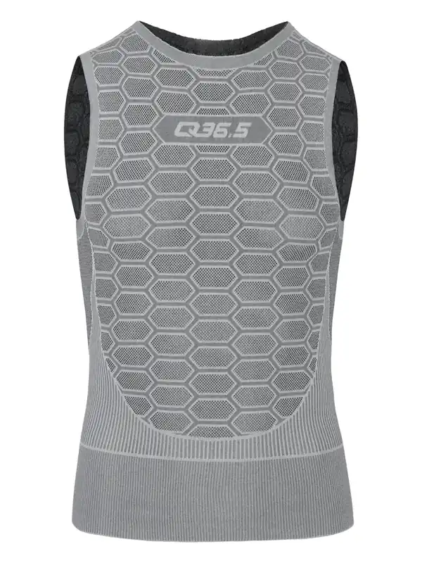 Omezená Nabídka Q36.5 Base Layer 1 Sleeveless (Šedá) - Cyklistické spodní tílko Endorphin Republic