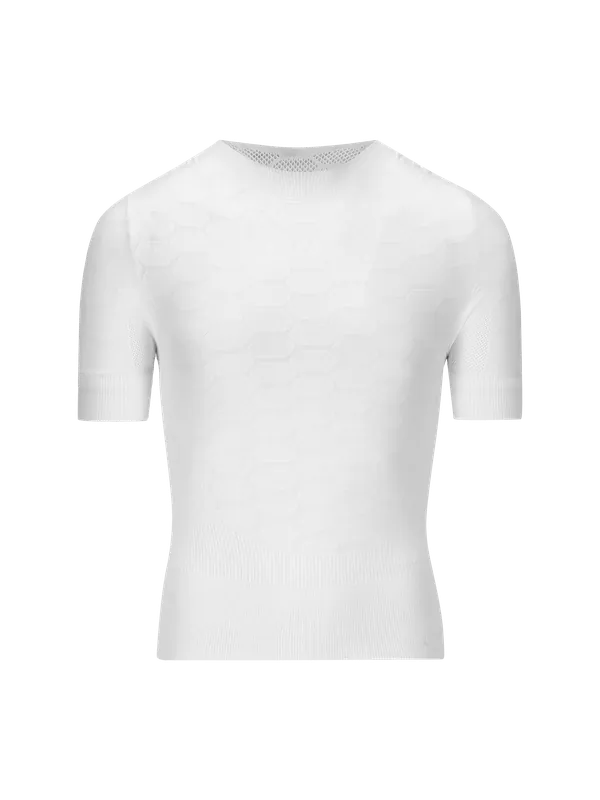 Q36.5 Base Layer 2 short sleeves (Bílá) - Spodní cyklistické triko Endorphin Republic Aktuální