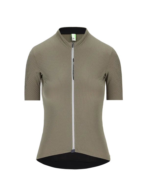 Q36.5 Dottore Grid Skin (Zelená) - Dámský cyklistický dres Endorphin Republic Super Cena
