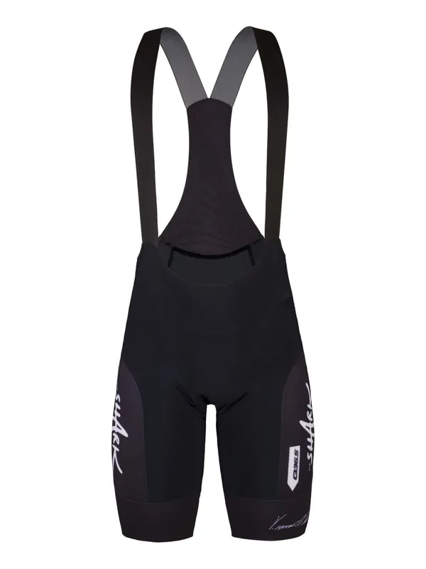 Q36.5 Gregarius Nibali Shark Bib Shorts (Černá) - Pánske cyklistické kraťasy Endorphin Republic Akční Cena